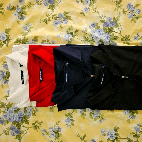 Lot of 4 Cutter and Buck sleeveless golf shirts in 2x - Picture 1 of 2